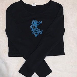Black dragon long sleeve